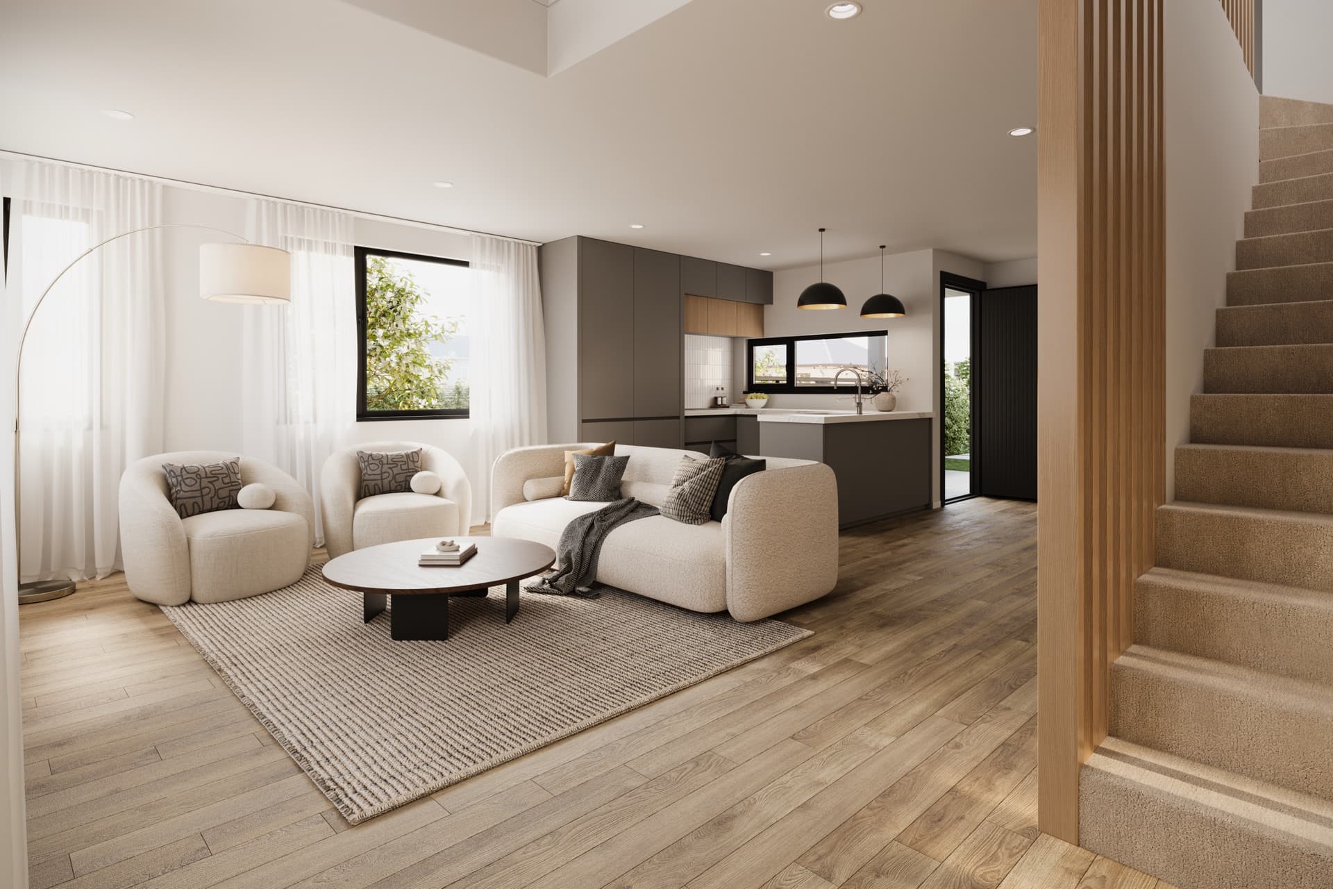 View Road interior render 2