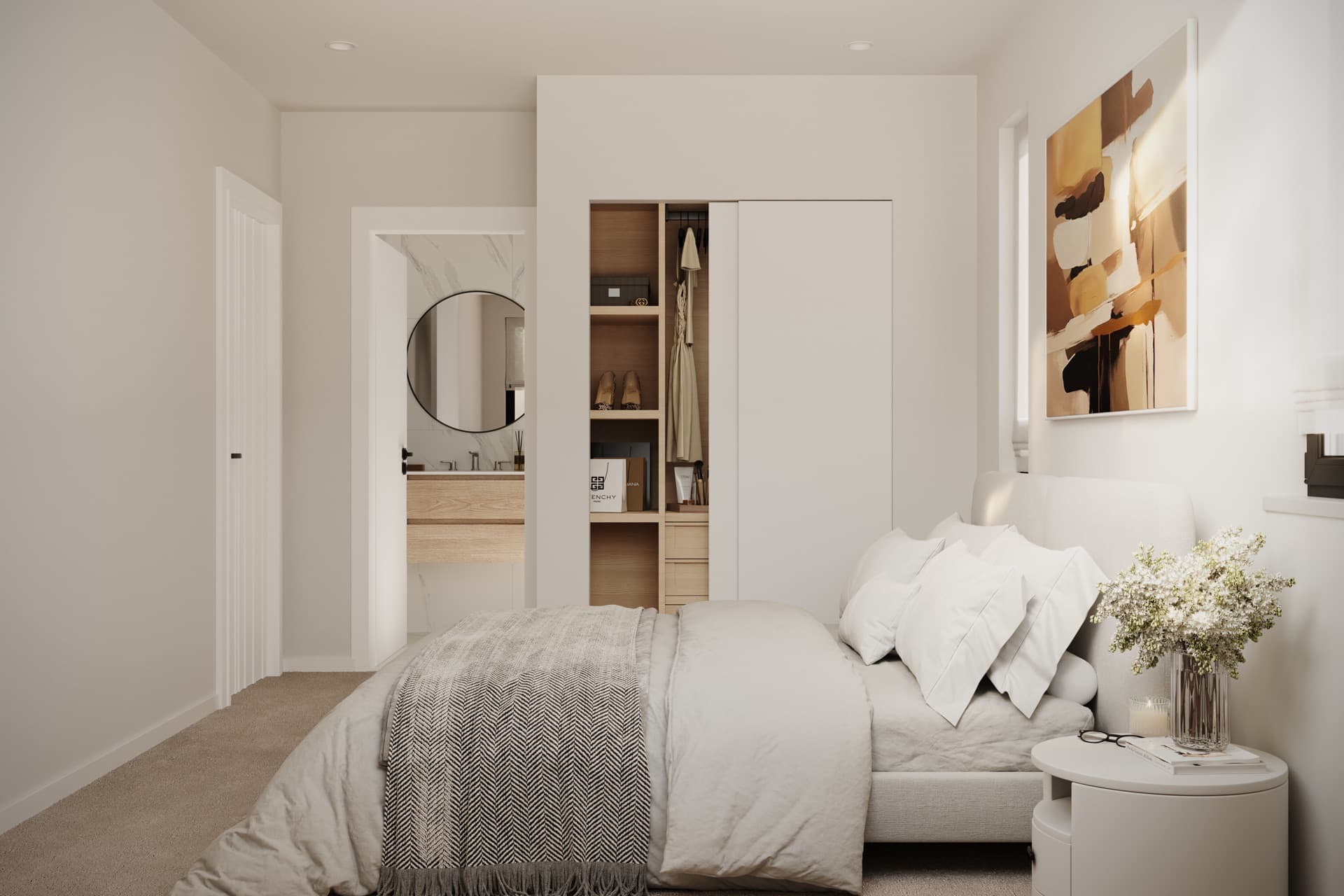 View Road interior render 4