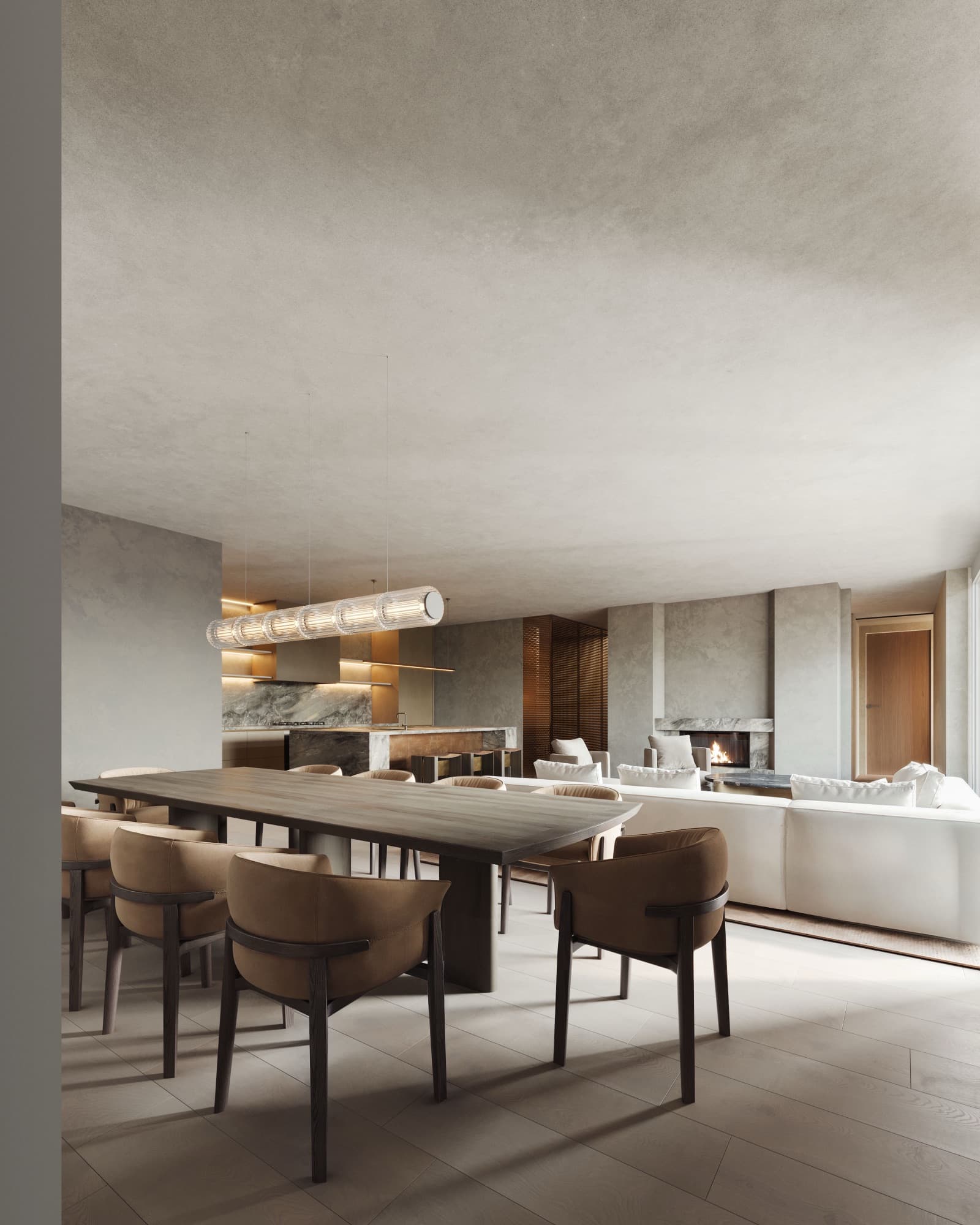 Drake Street level 2 living space render